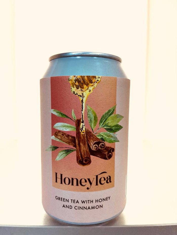 Green Tea with Honey and Cinnamon — 12 cans
