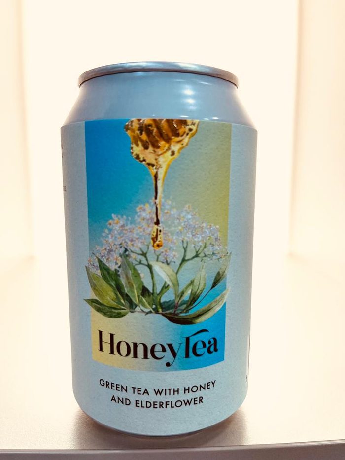 Green Tea with Honey and Elderflower — 12 cans
